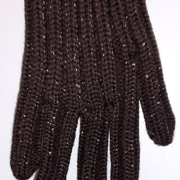 PRADA | Gold Metallic, Long Evening Gloves - Picture 5 of 8